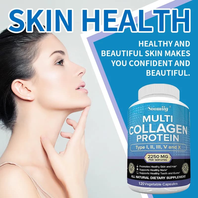 multi-collagen peptide capsules bottle — image 5