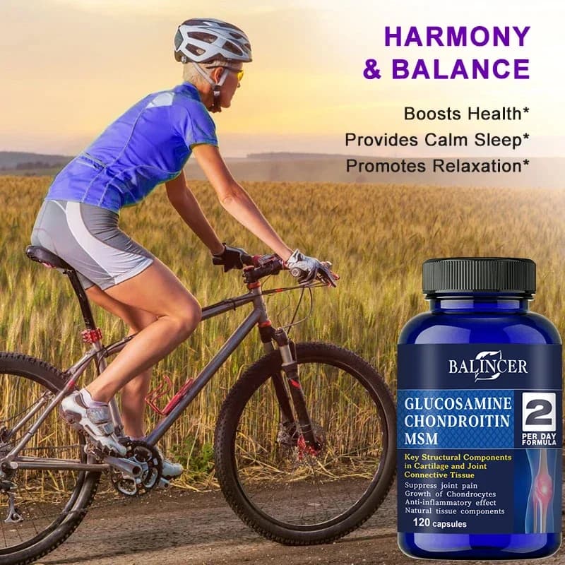 glucosamine chondroitin MSM capsules bottle — image 5