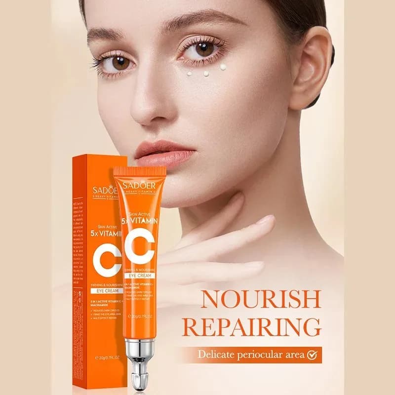 Vitamin C eye cream tube — image 3
