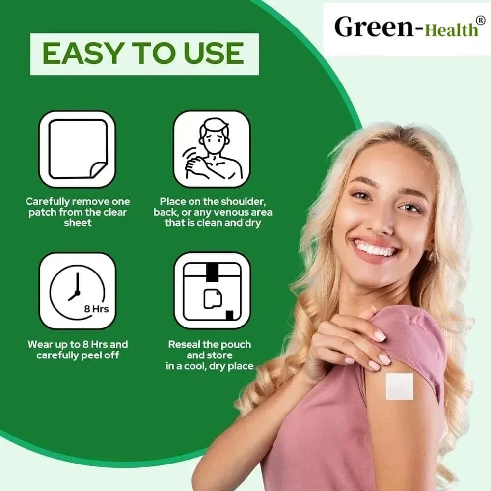 Resveratrol quercetin green tea transdermal patch — image 4