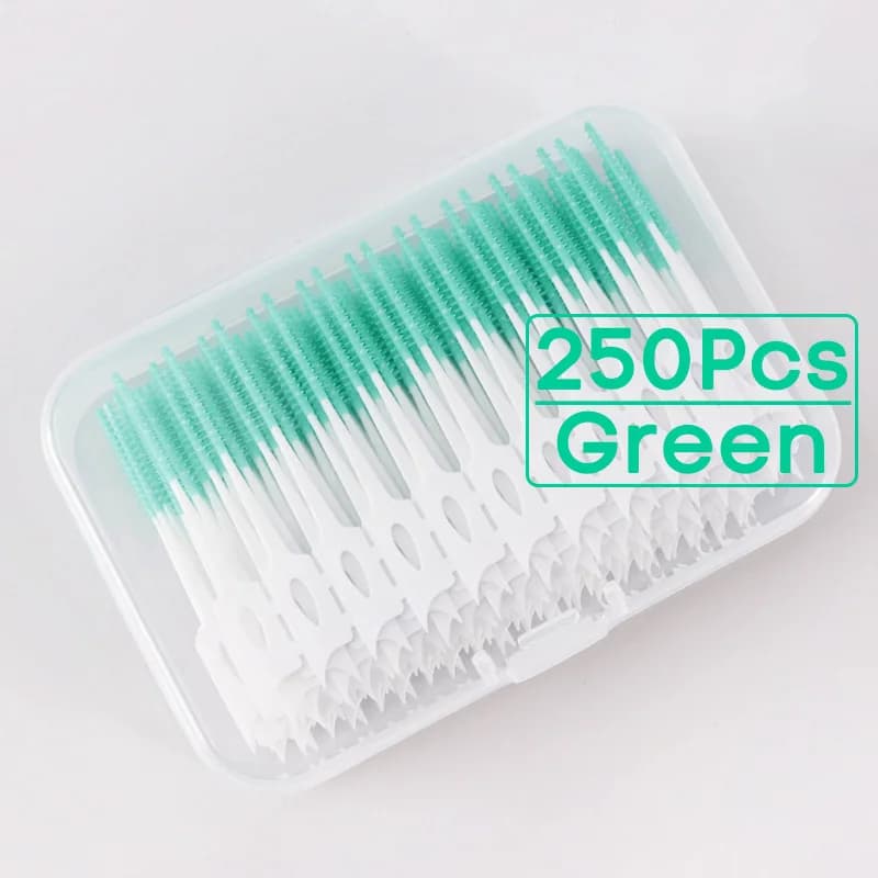 L-shaped interdental brush with soft nylon bristles — image 7