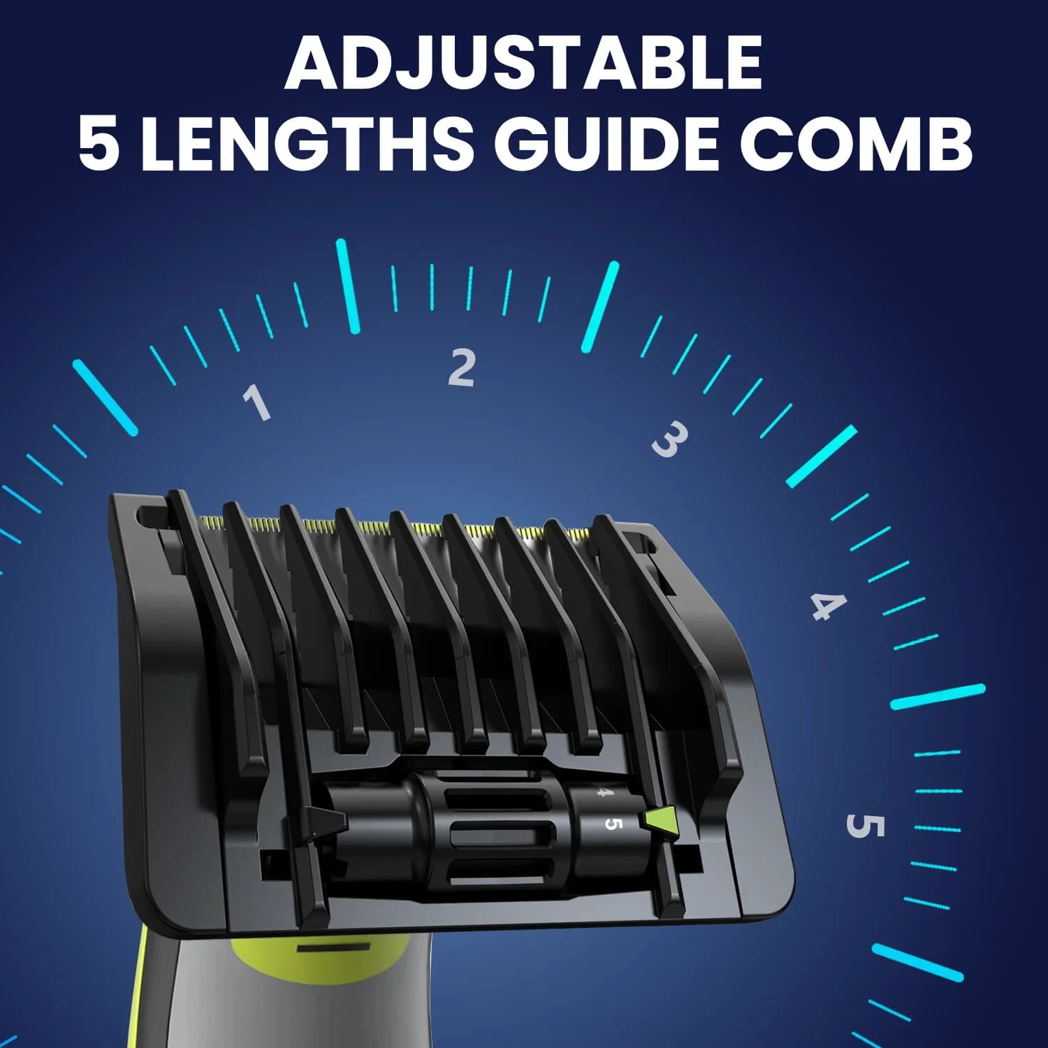 5-in-1 guide comb guard for OneBlade trimmer — image 4