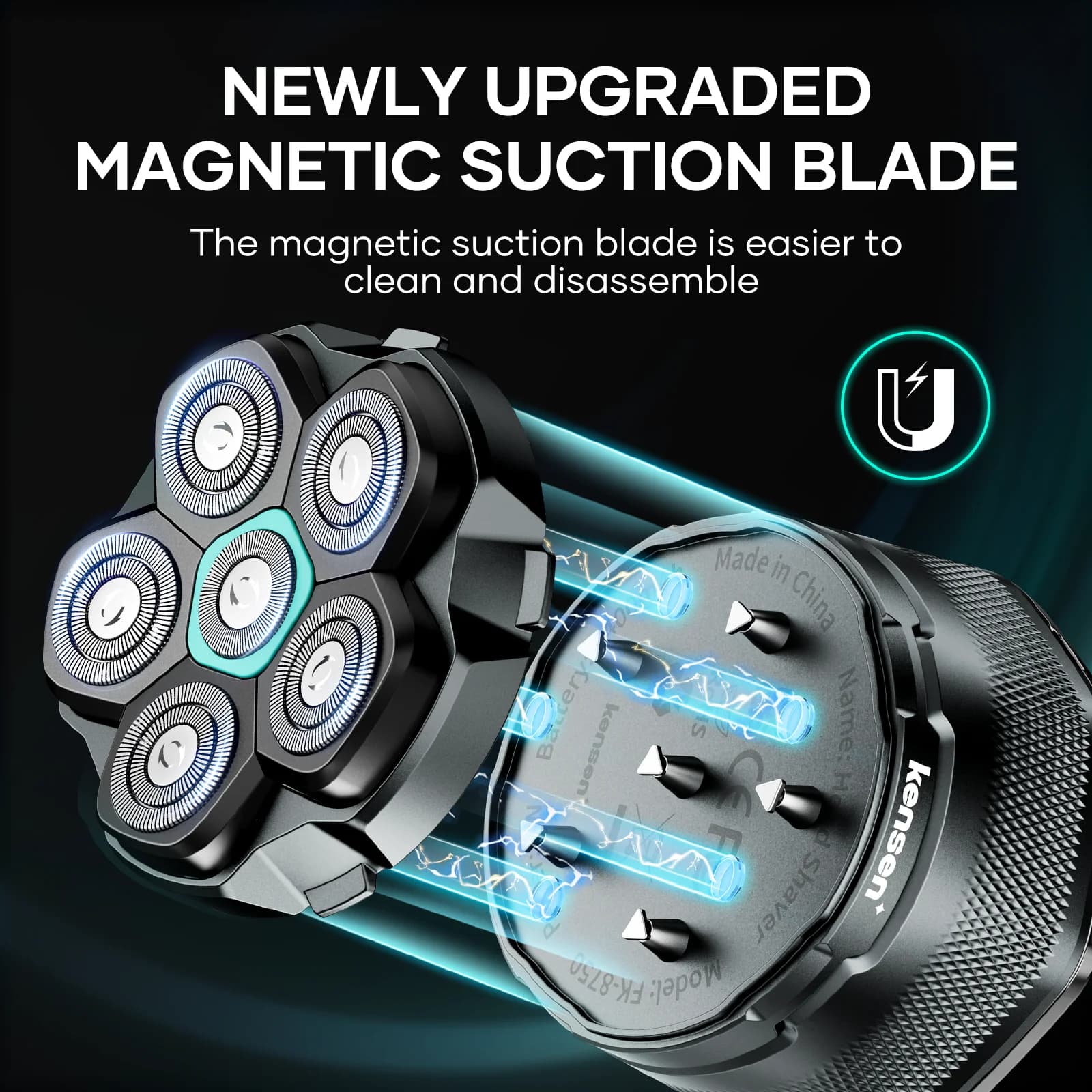 electric head shaver for bald men — image 3