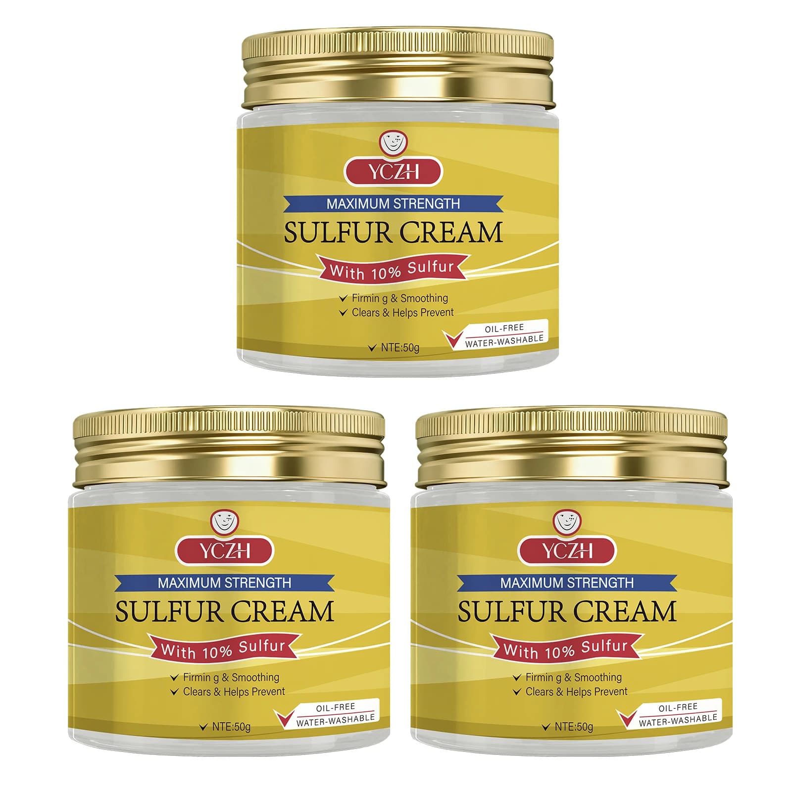 sulfur cream jar 50g — image 8