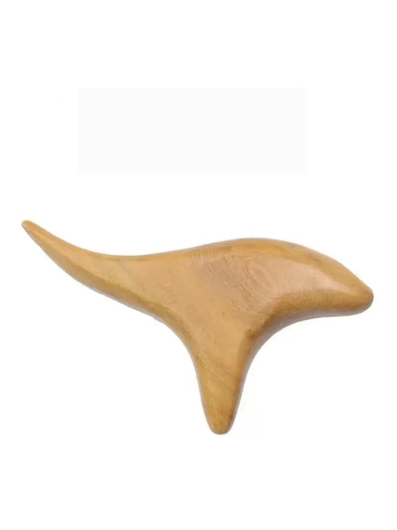 wooden trigger point gua sha massage tool — image 7