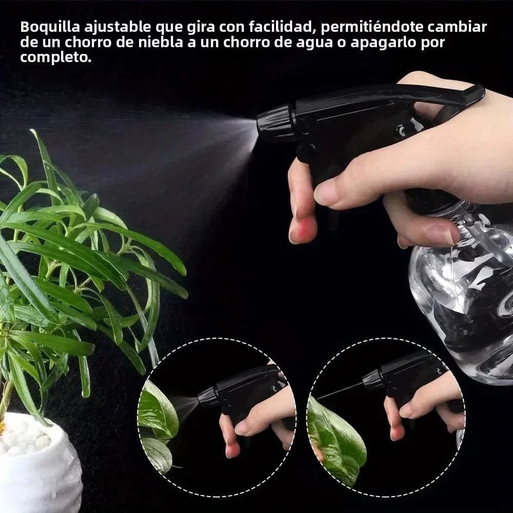 handheld water sprayer with neck duster brush for barbers — image 2