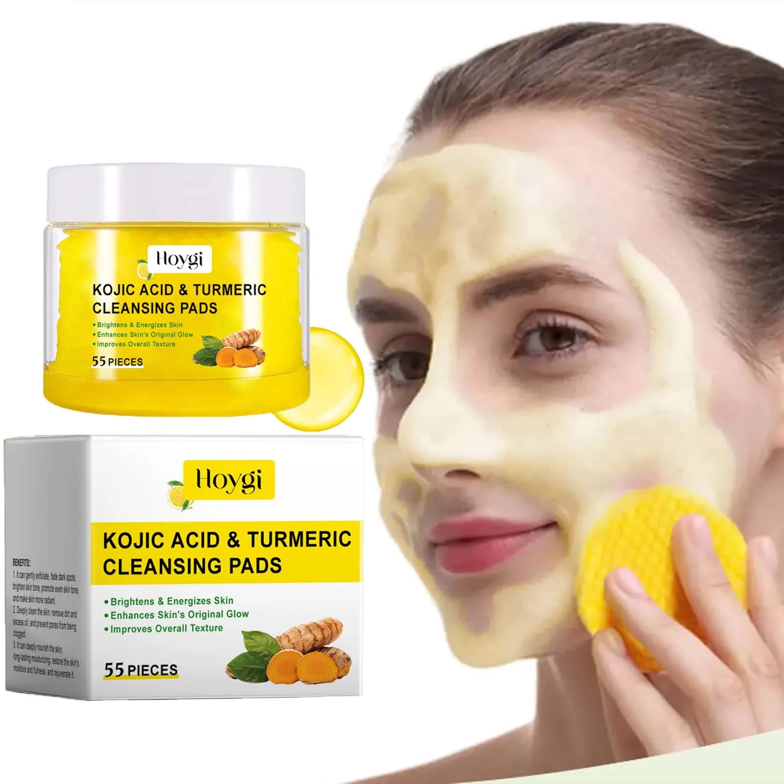 Turmeric & Kojic Acid Cleansing Pads