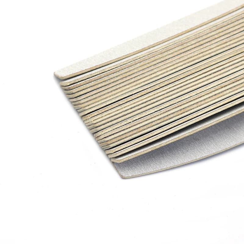 Set of 10 double‑sided wooden nail files with 100/180/240 grit — image 4
