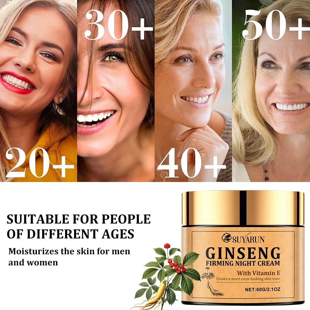 ginseng firming night cream jar — image 5