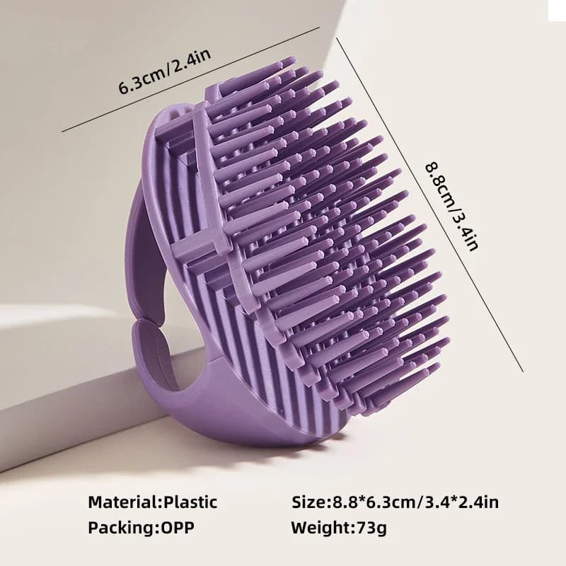 silicone scalp massage brush — image 6