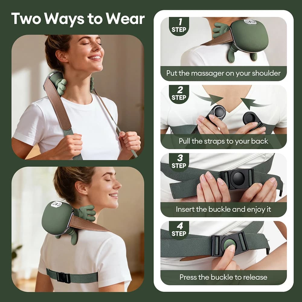 Wireless 4D finger neck and shoulder massager — image 6
