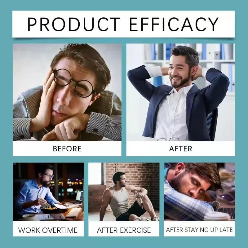 bottle of male energy support supplement tablets — image 2