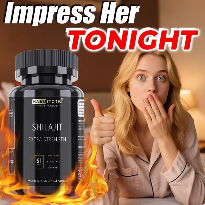 bottle of organic shilajit capsules — image 5