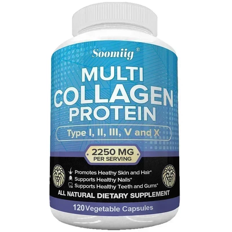 multi-collagen peptide capsules bottle — image 7