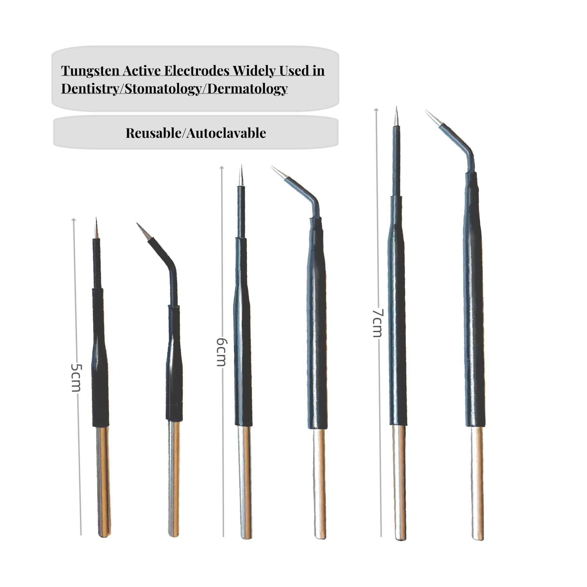 tungsten active electrode for high‑frequency electrocautery — image 5