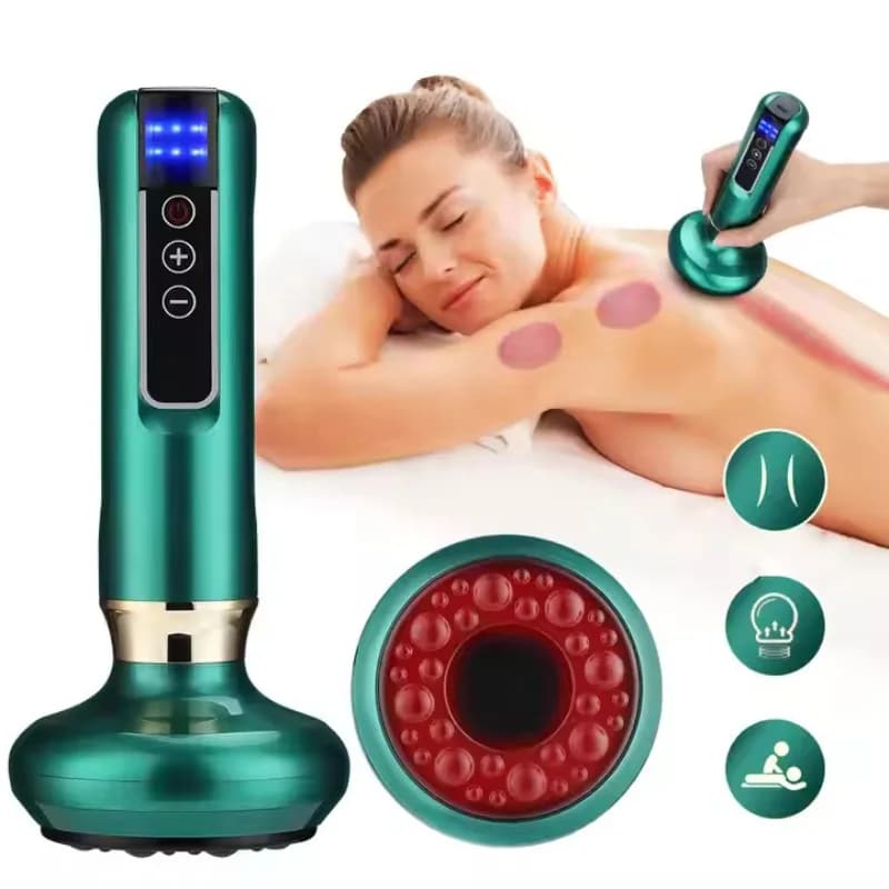 Electric Gua Sha Massager with Vacuum Suction