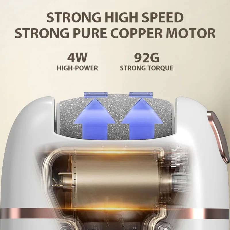 Rechargeable electric foot file for callus removal — image 6