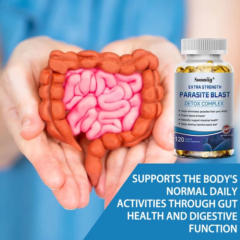Parasite Blast bowel cleansing supplement bottle — image 3