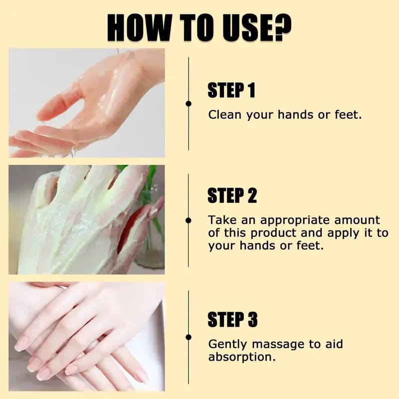 Turmeric and bee venom foot cream tube — image 6