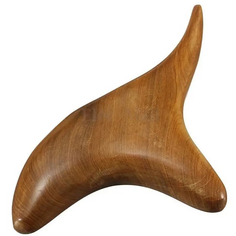 wooden triangle body and neck massager — image 6