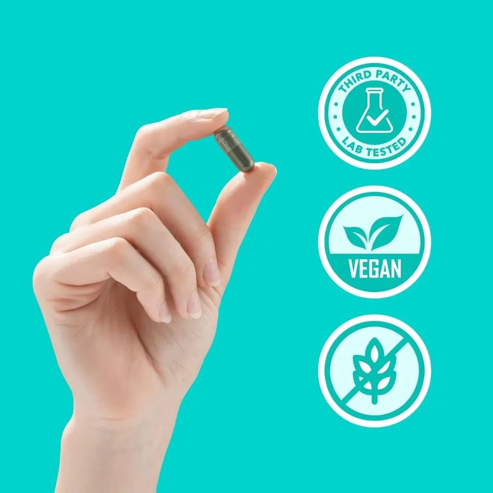 bottle of internal deodorant supplement — image 4