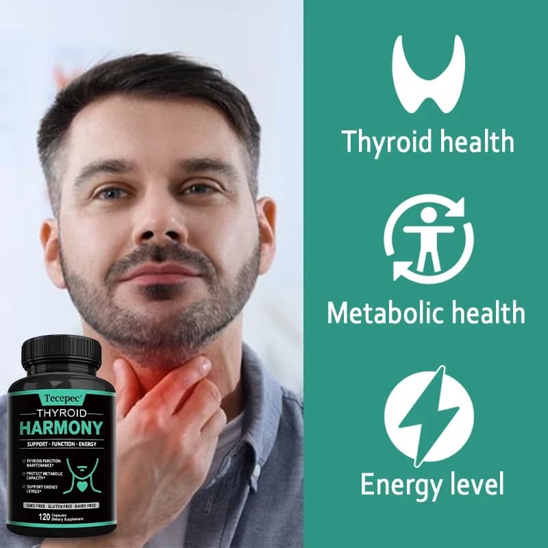 Thyroid support capsules bottle — image 4