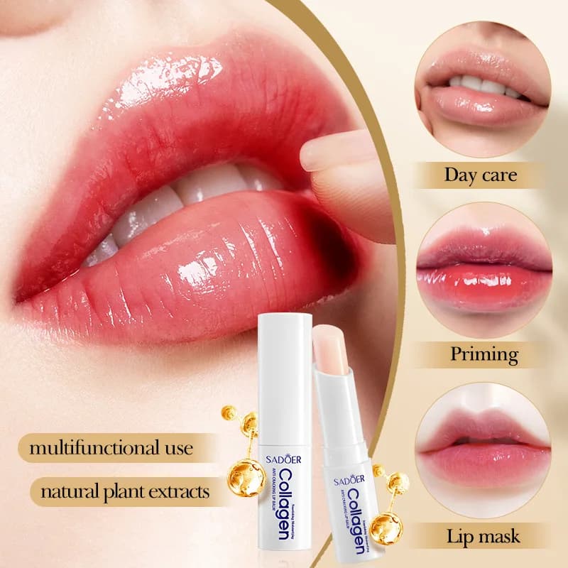 collagen moisturizing lip balm tube — image 4