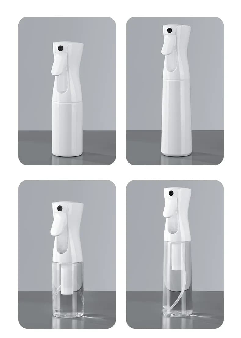 refillable hair spray bottle with mist nozzle — image 4