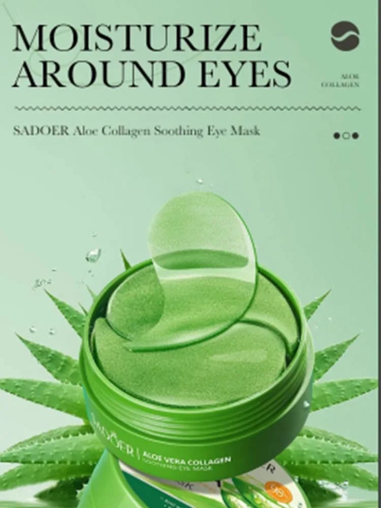 Aloe vera collagen eye mask sheet pack — image 5