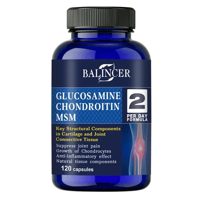 glucosamine chondroitin MSM capsules bottle — image 7