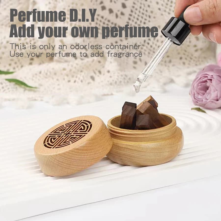 portable wooden DIY fragrance box — image 2