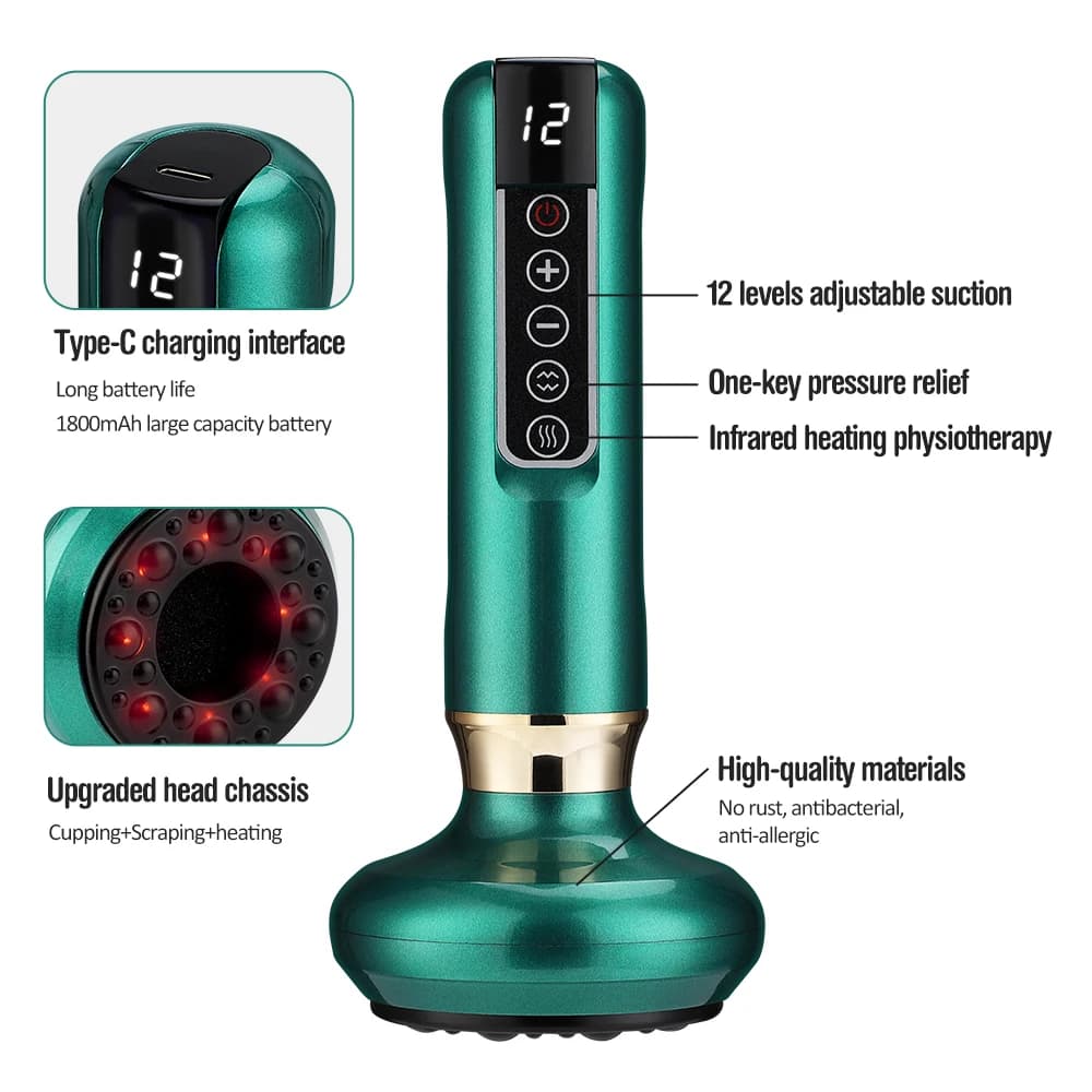 smart cupping massage machine with suction cup — image 6