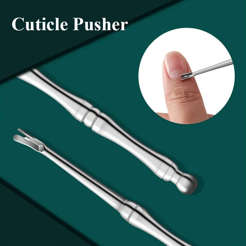 stainless steel cuticle remover tool — image 4