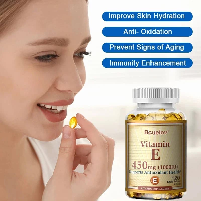 Vitamin E 450 mg softgel capsules — image 2