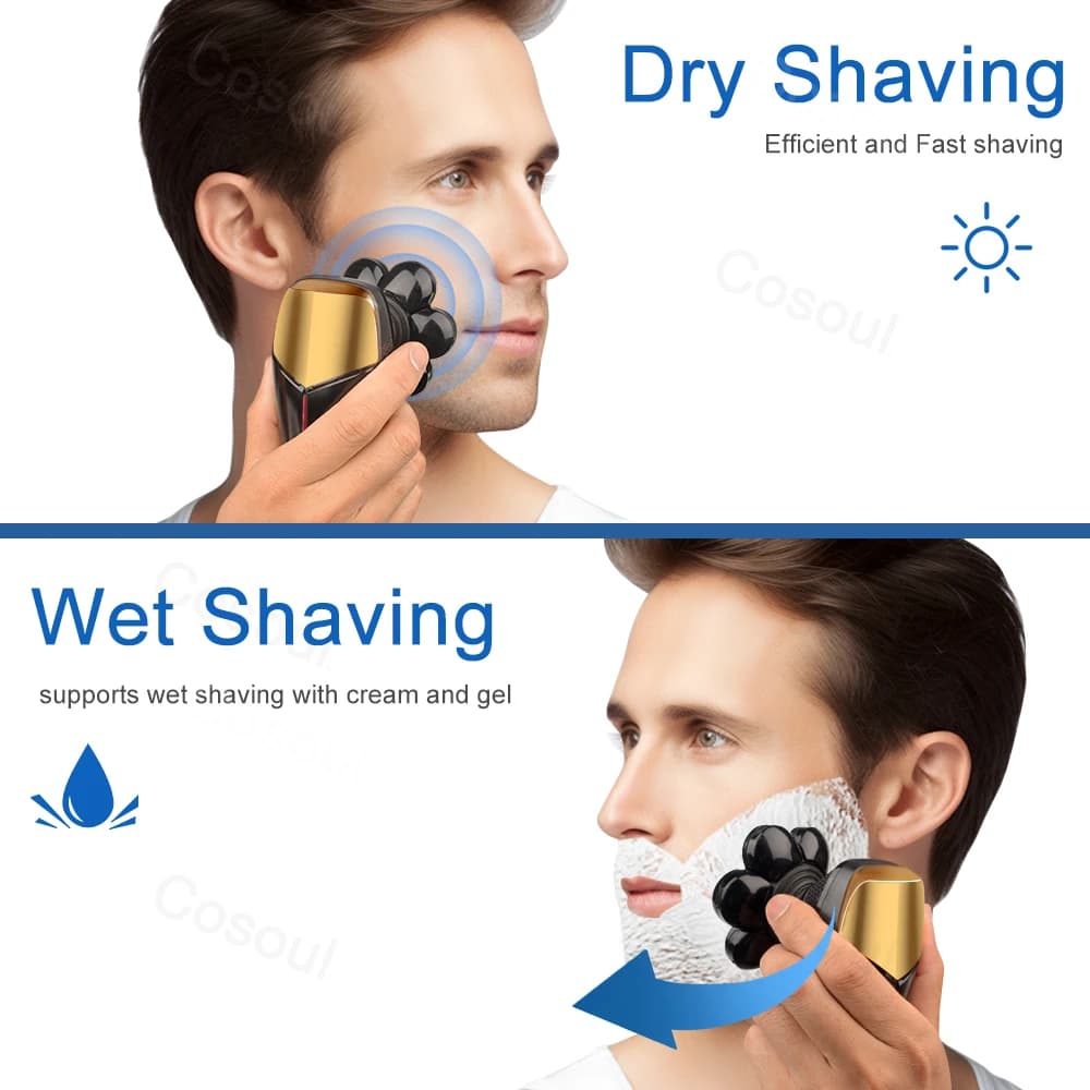 men's electric shaver for beard and bald head — image 4