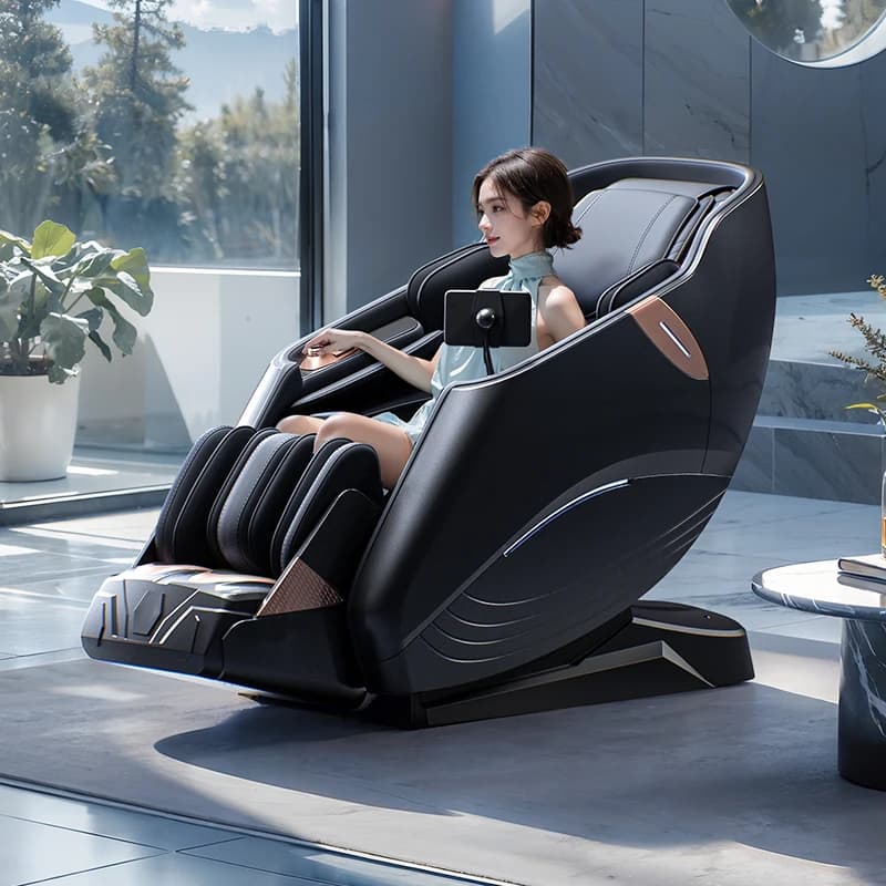 Luxury Zero Gravity 4D Massage Chair AI Voice Control SL Track — image 8