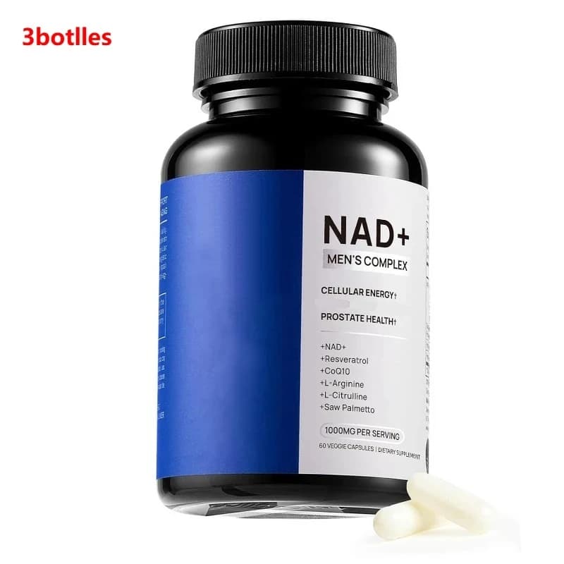 NAD+ supplement capsule bottle — image 7