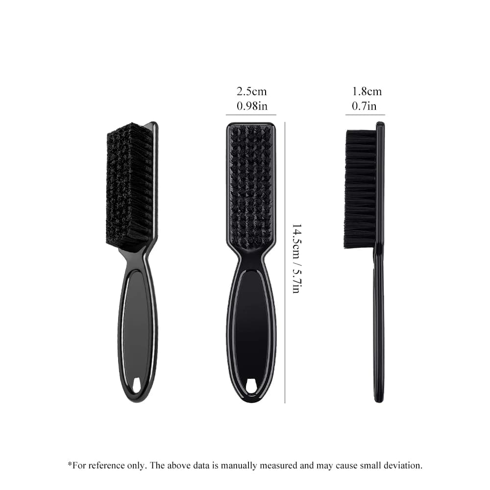 soft plastic neck duster brush set — image 4
