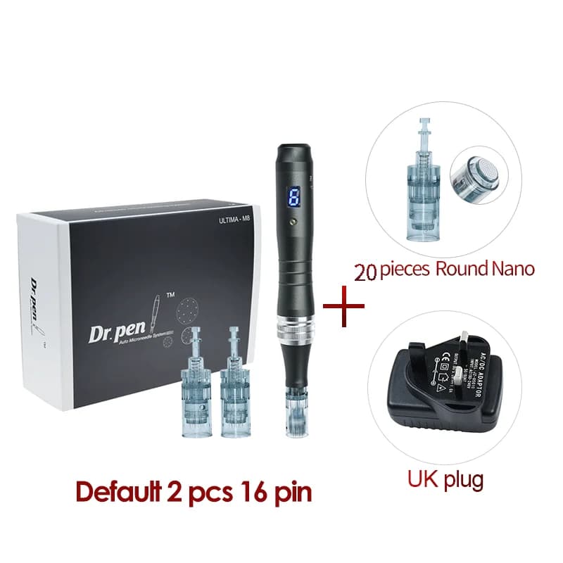 Dr Pen Ultima M8 wireless microneedling pen with cartridges — image 7