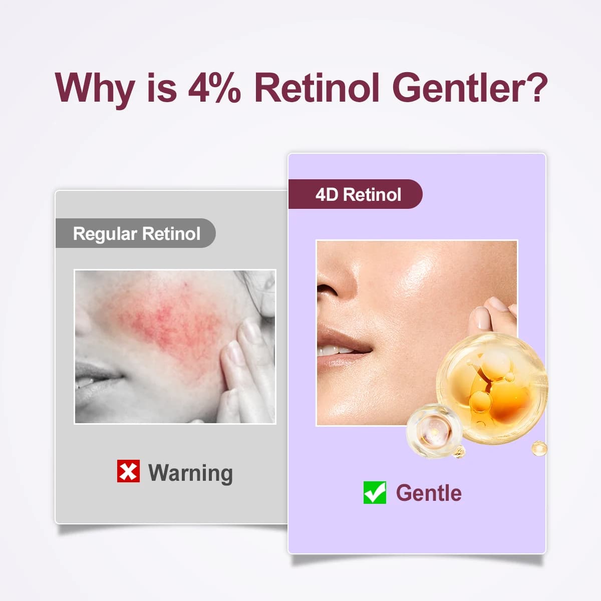 Retinol face serum bottle — image 5