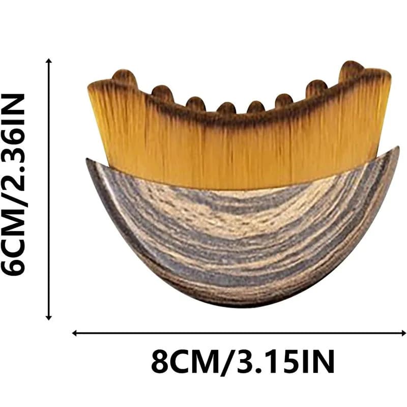 Lymphatic contour face brush for facial massage — image 7