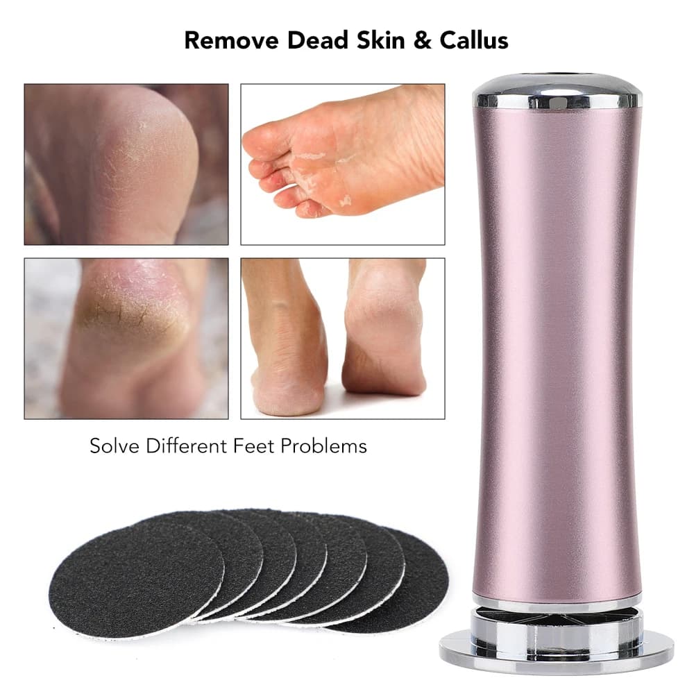 Rechargeable electric foot file for callus removal — image 4