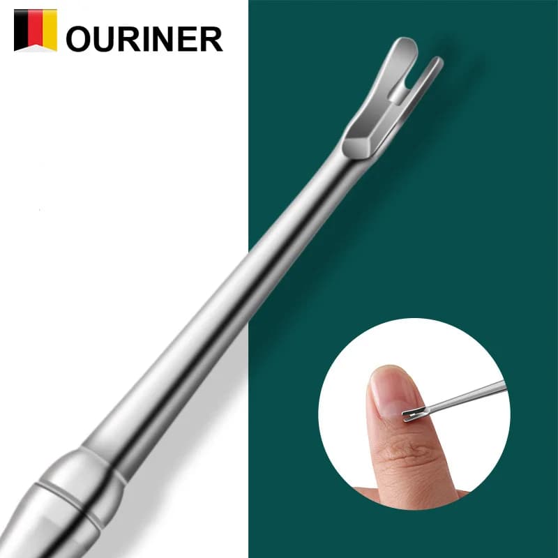 Surgical-Grade Stainless Steel Cuticle Remover