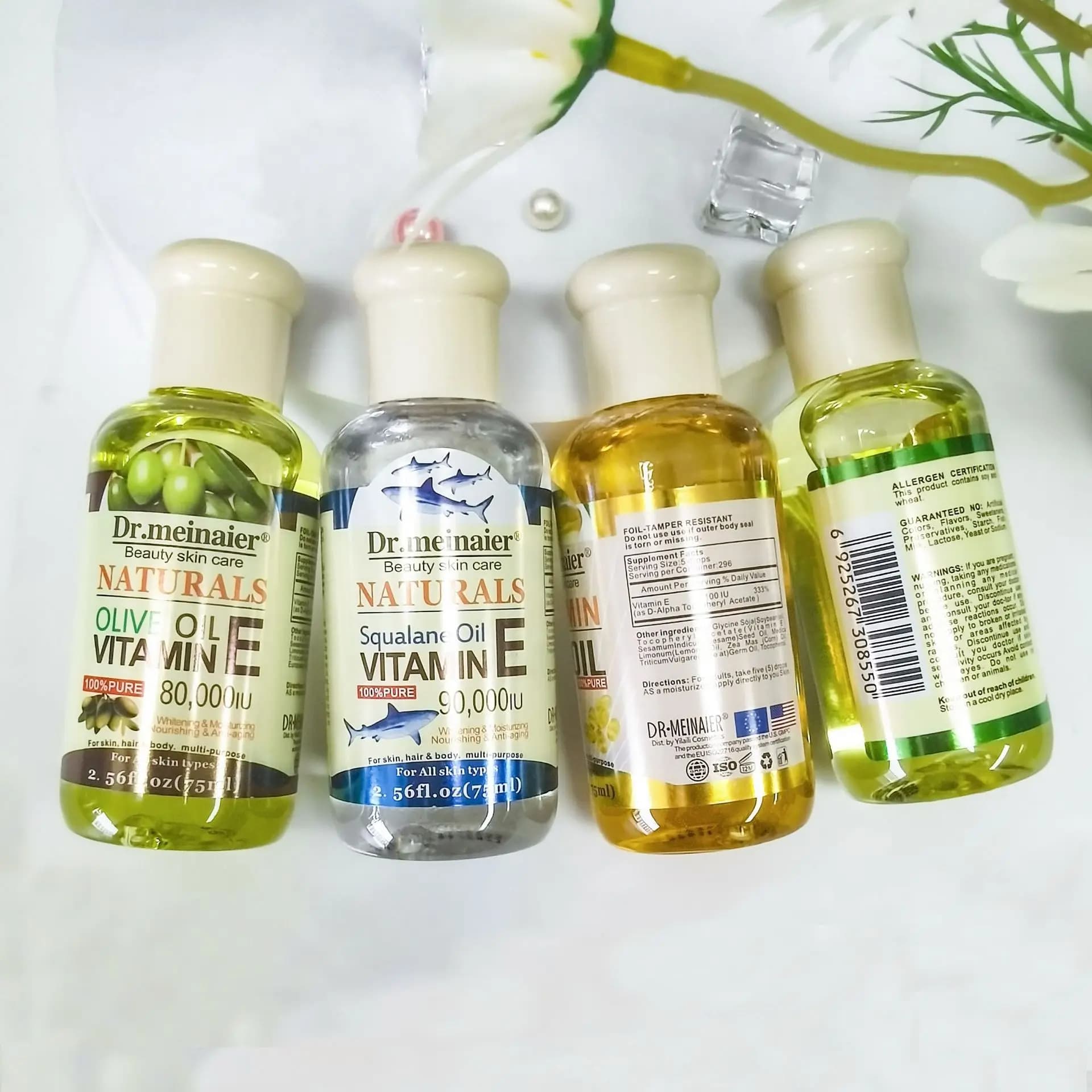 Vitamin E face essence oil bottle — image 5