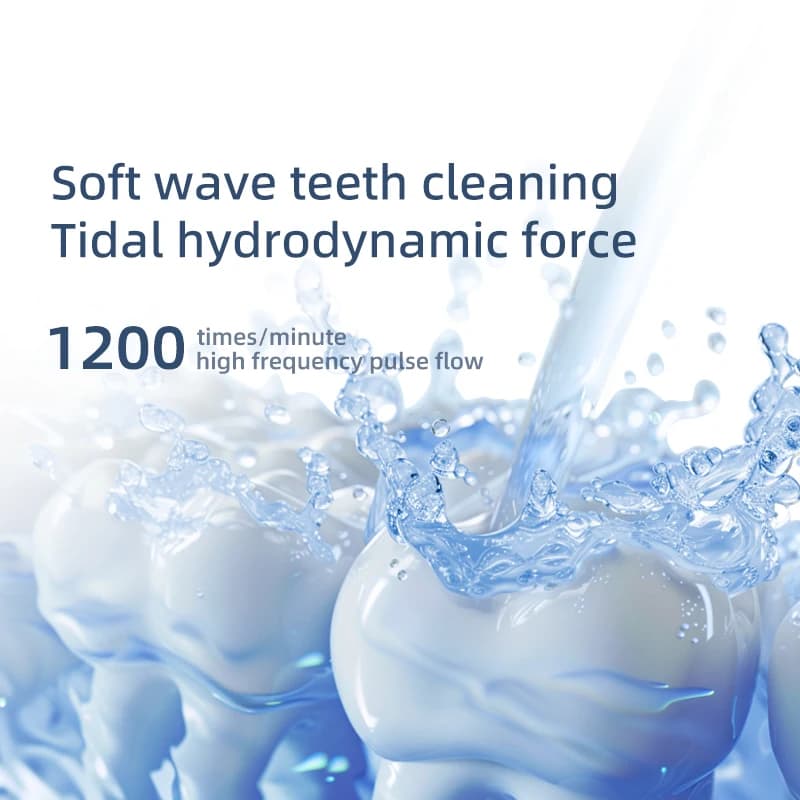 portable electric water floss toothbrush — image 5