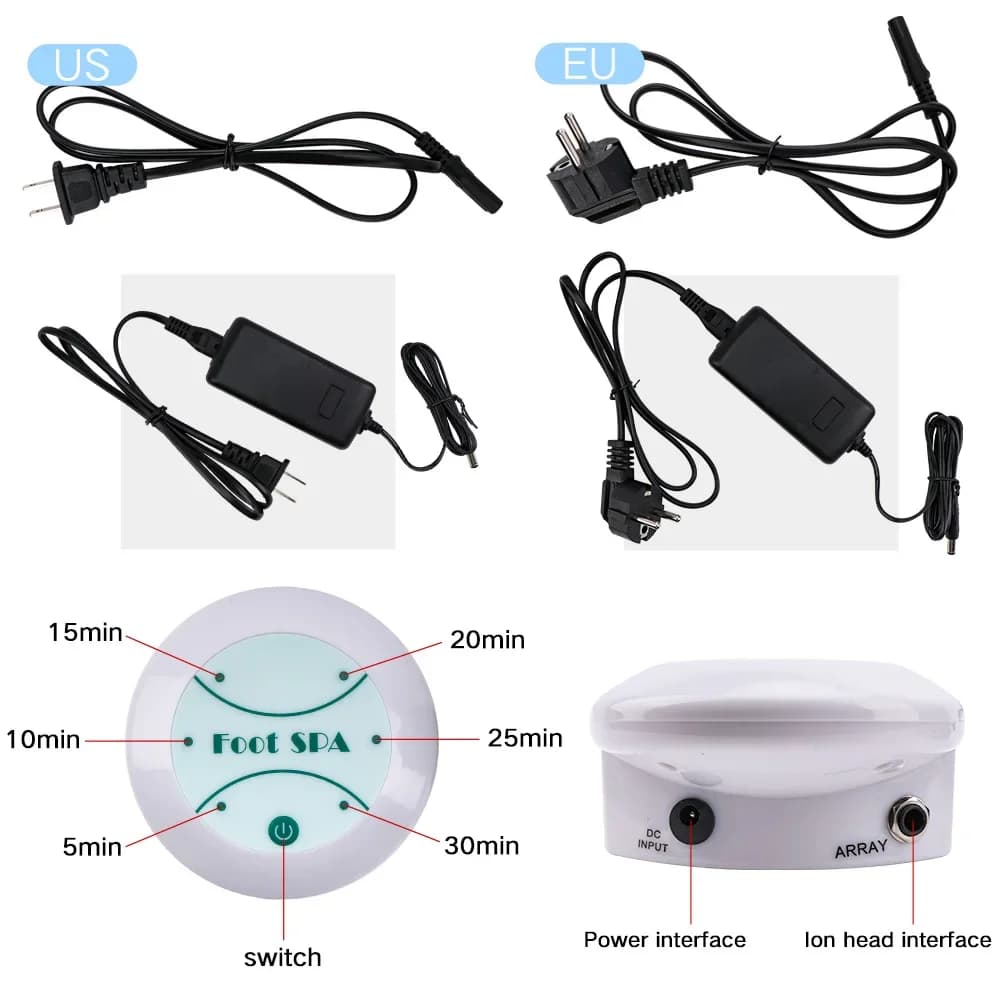 ionic foot bath detox machine — image 5