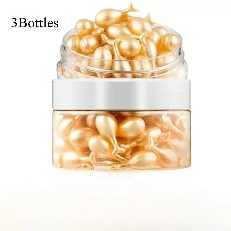 collagen face care capsules serum bottle — image 8