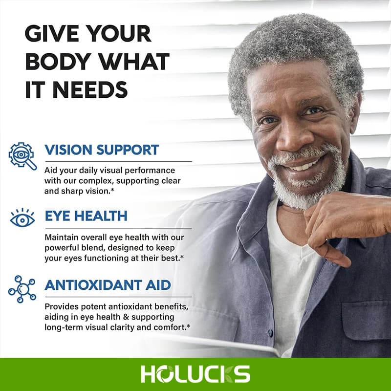 bottle of lutein and zeaxanthin eye supplement — image 4