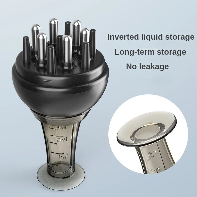 Scalp applicator comb for liquid treatments — image 5
