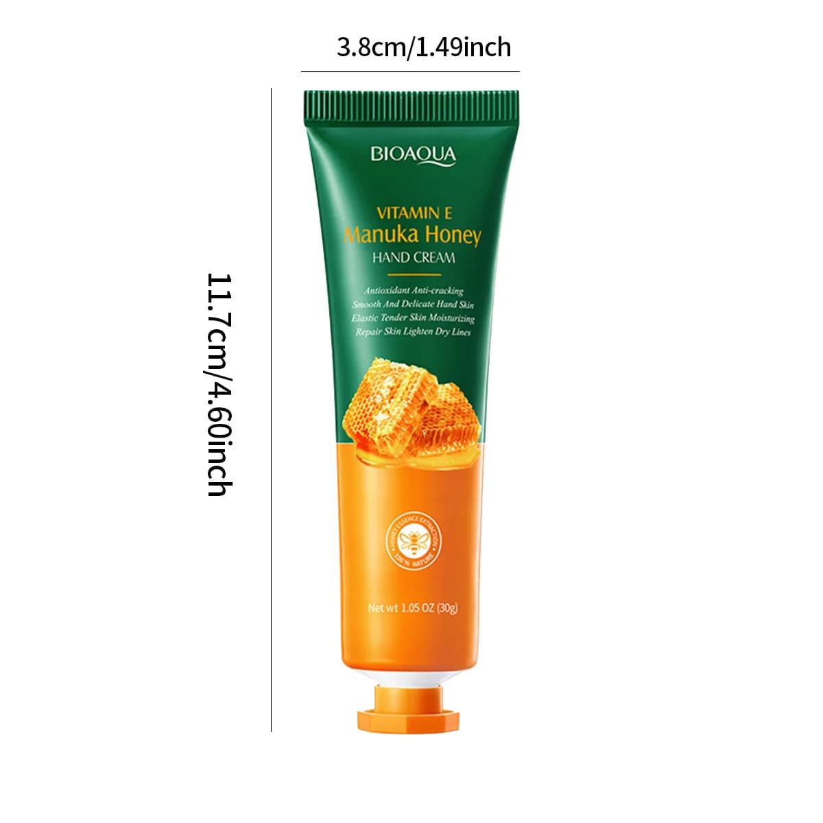 Vitamin E honey hand cream tube — image 4